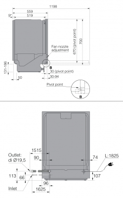 Посудомоечная машина Asko DFI645MB/1