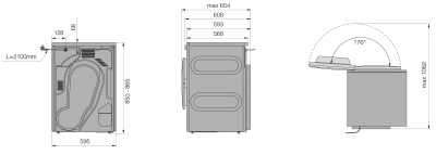 Профессиональная сушильная машина Asko TDC1772C.T