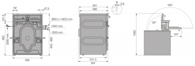 Профессиональная стиральная машина Asko WMC6743PB.T