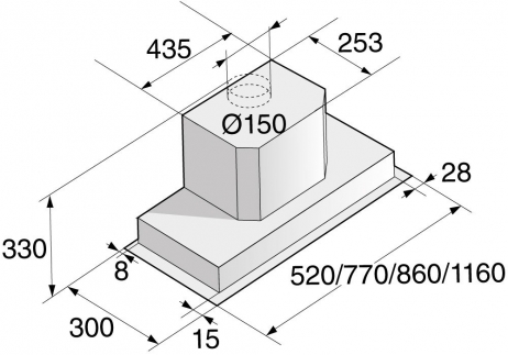 Вытяжка Asko CC4527S
