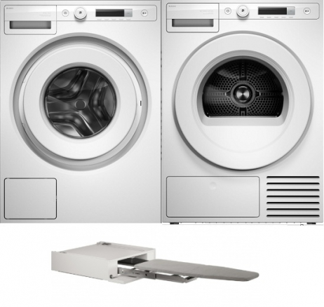 Домашняя прачечная Asko Logic 11: W3096RW + T309HCW + HI150W