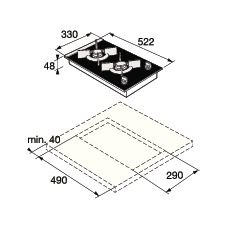 Варочная панель Asko HG1355GB